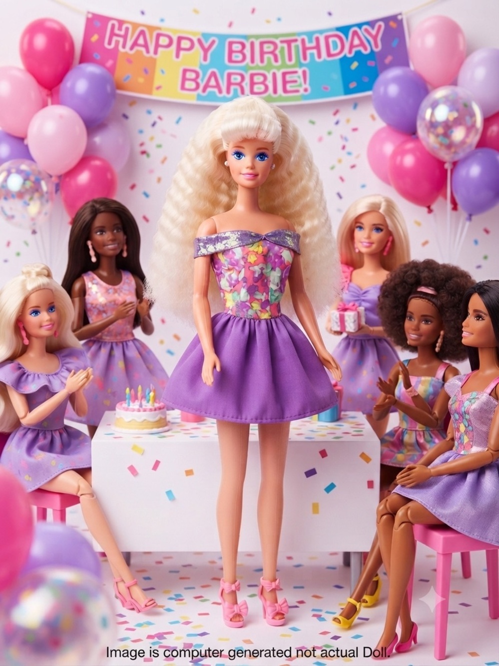 Bubble Angel Barbie Restyled!